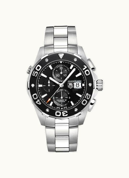 TAG Heuer Aquaracer 500M Calibre 16 44 Stainless Steel / Black / Bracelet