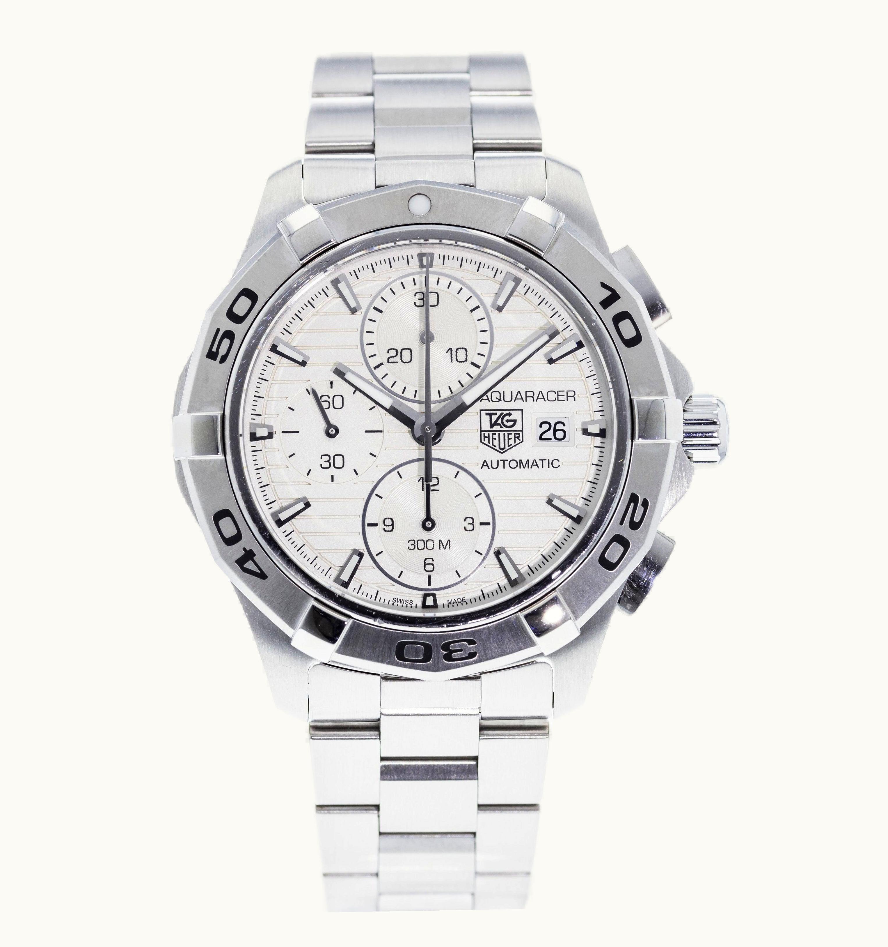 TAG Heuer Aquaracer 300M Calibre 16 42 Stainless Steel / Silver / Bracelet