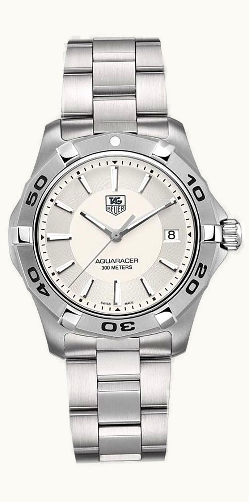 TAG Heuer Aquaracer 300M Quartz 39 Stainless Steel / Silver / Bracelet
