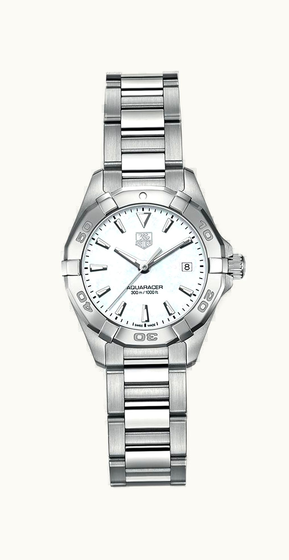 TAG Heuer Aquaracer 300M Quartz 27 Stainless Steel / MOP / Bracelet