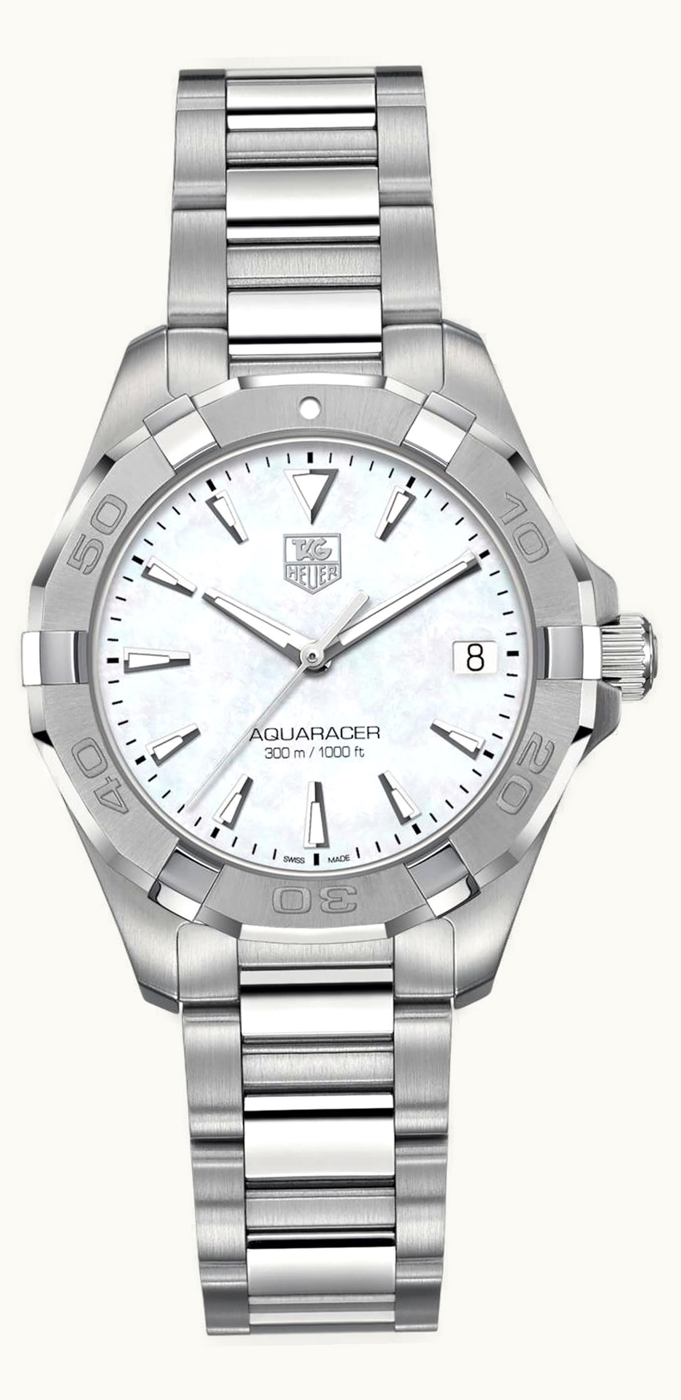 TAG Heuer Aquaracer 300M Quartz 32 Stainless Steel / MOP / Bracelet