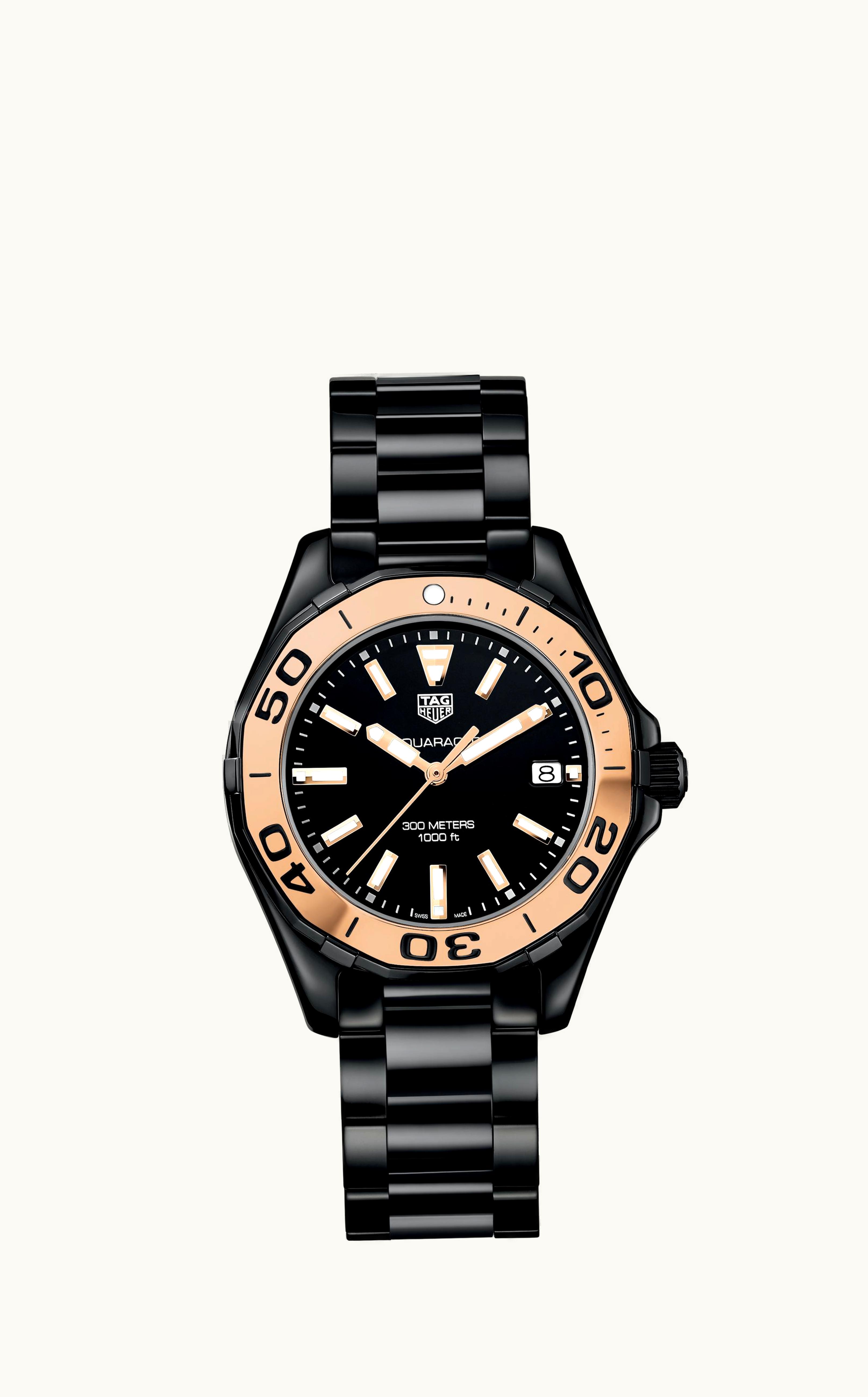 TAG Heuer Aquaracer 300M 35 Ceramic / Black / Bracelet