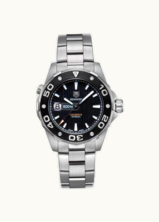 TAG Heuer Aquaracer 500M Calibre 5 43 Stainless Steel / Black / Bracelet