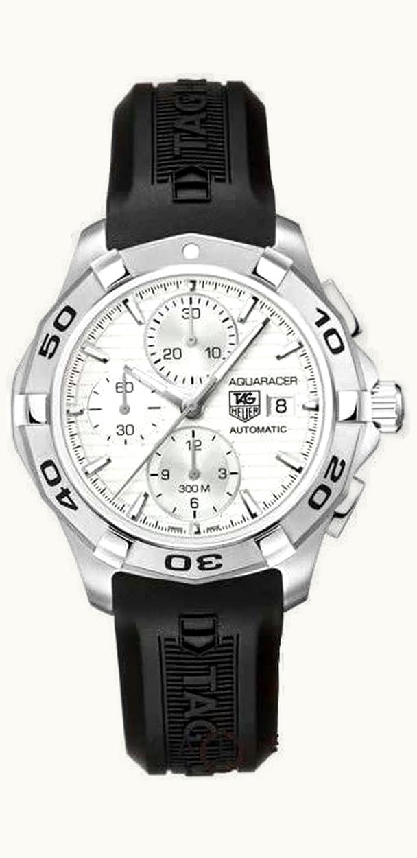 TAG Heuer Aquaracer 300M Calibre 16 42 Stainless Steel / Silver / Rubber