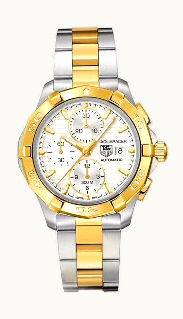 TAG Heuer Aquaracer 300M Calibre 16 42 Stainless Steel / Yellow Gold / Silver / Bracelet