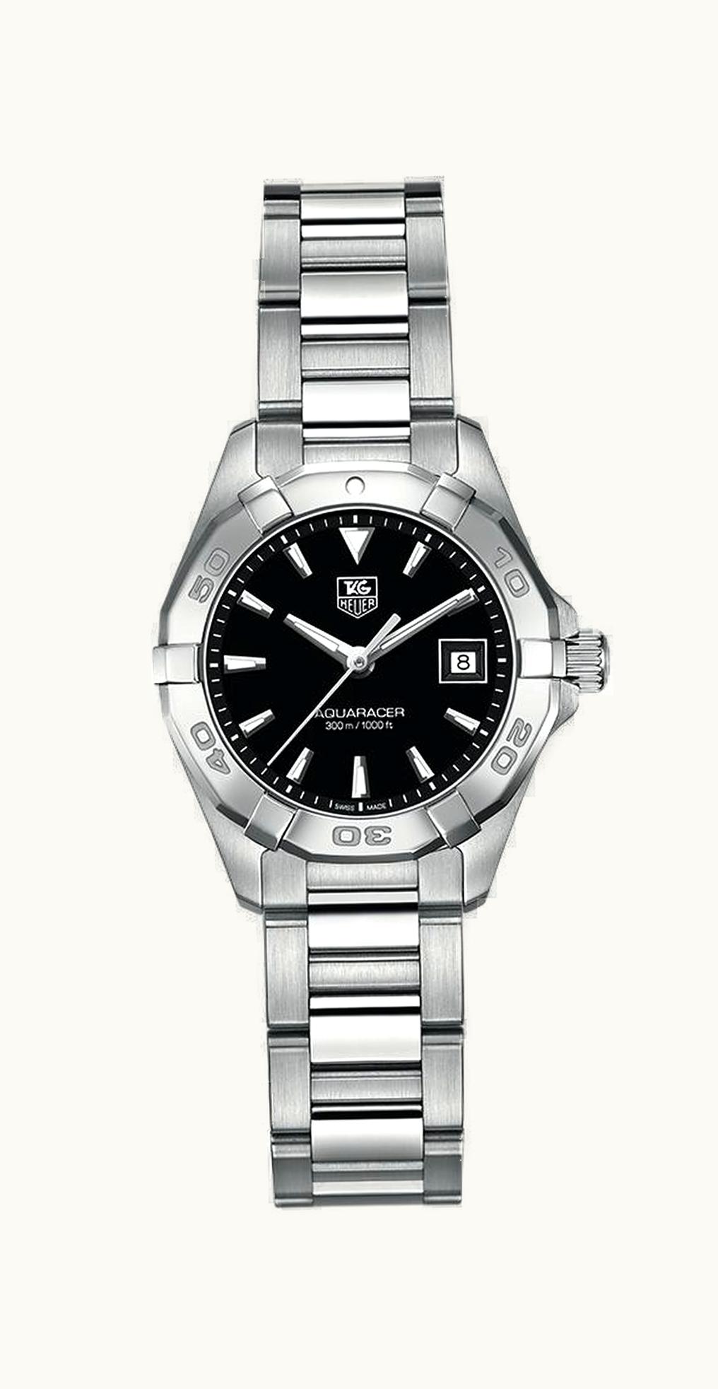 TAG Heuer Aquaracer 300M Quartz 27 Stainless Steel / Black / Bracelet