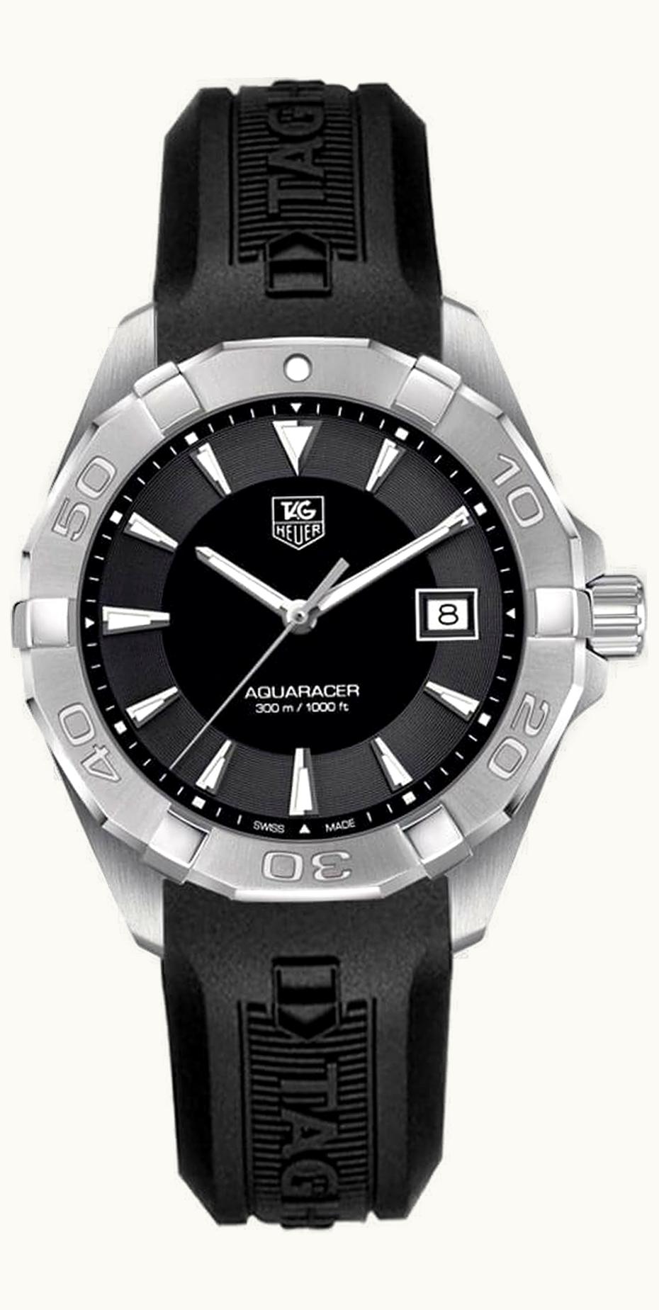 TAG Heuer Aquaracer 300M Quartz 40.5 Stainless Steel / Black / Rubber