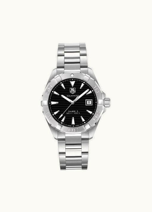 TAG Heuer Aquaracer 300M Calibre 5 41 Stainless Steel / Black / Bracelet