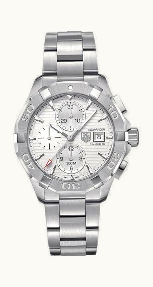 TAG Heuer Aquaracer 300M Calibre 16 43 Stainless Steel / Silver / Bracelet