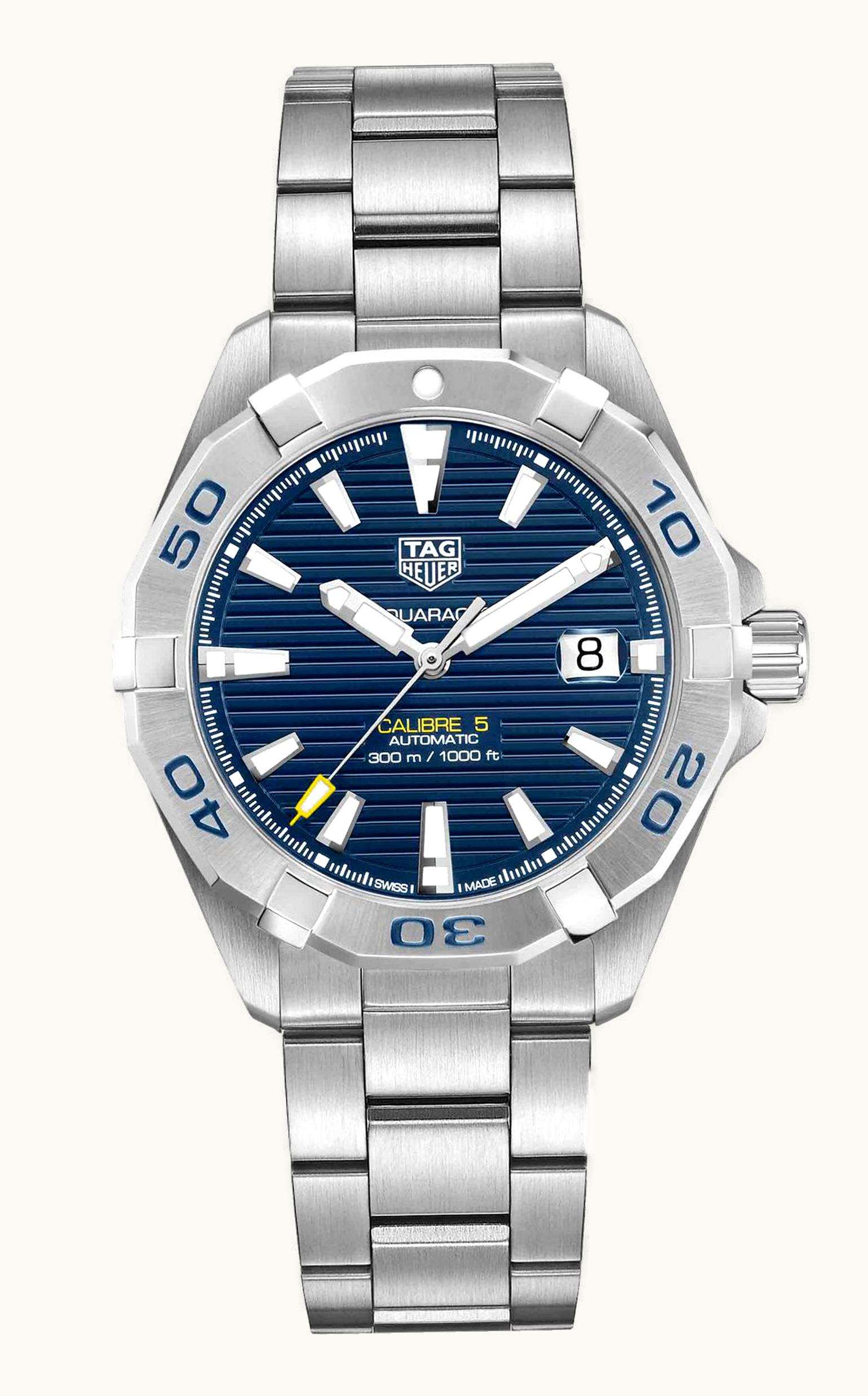 TAG Heuer Aquaracer 300M Calibre 5 Automatic 41 Stainless Steel / Blue / Bracelet