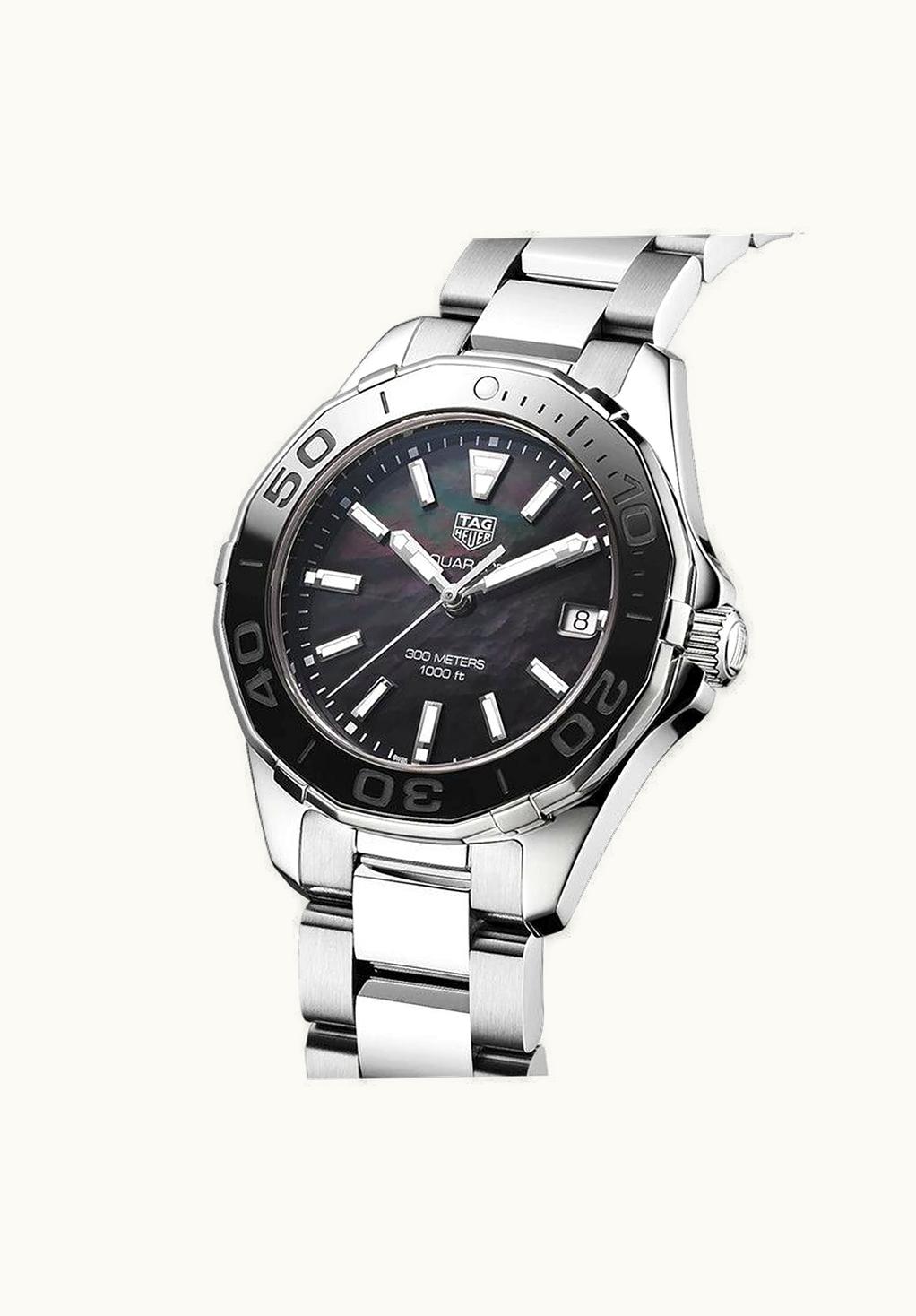 TAG Heuer Aquaracer 300M Quartz 35 Stainless Steel / Black MOP / Bracelet