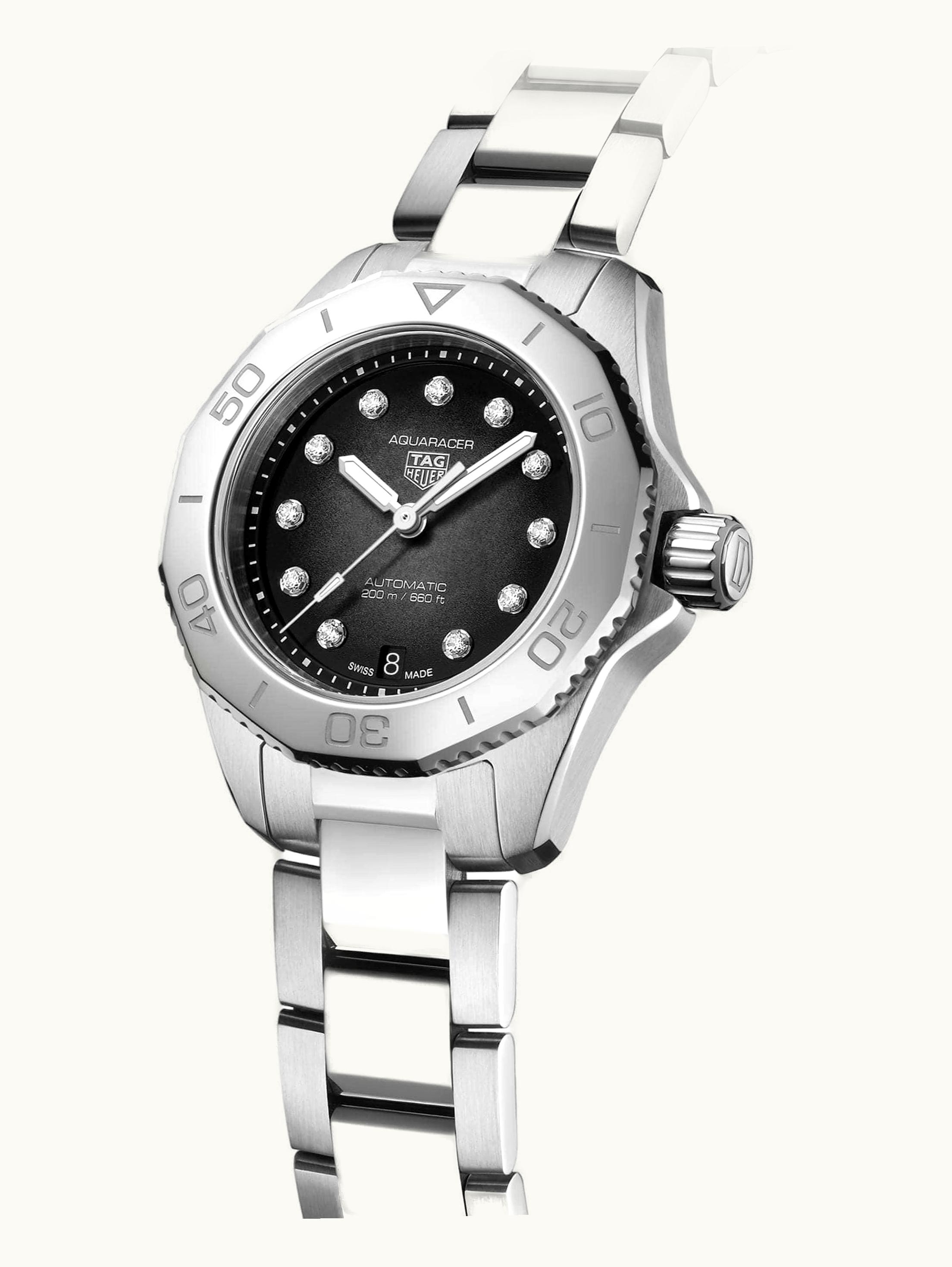 TAG Heuer Aquaracer Professional 200 Automatic 30 Stainless Steel / Black MOP
