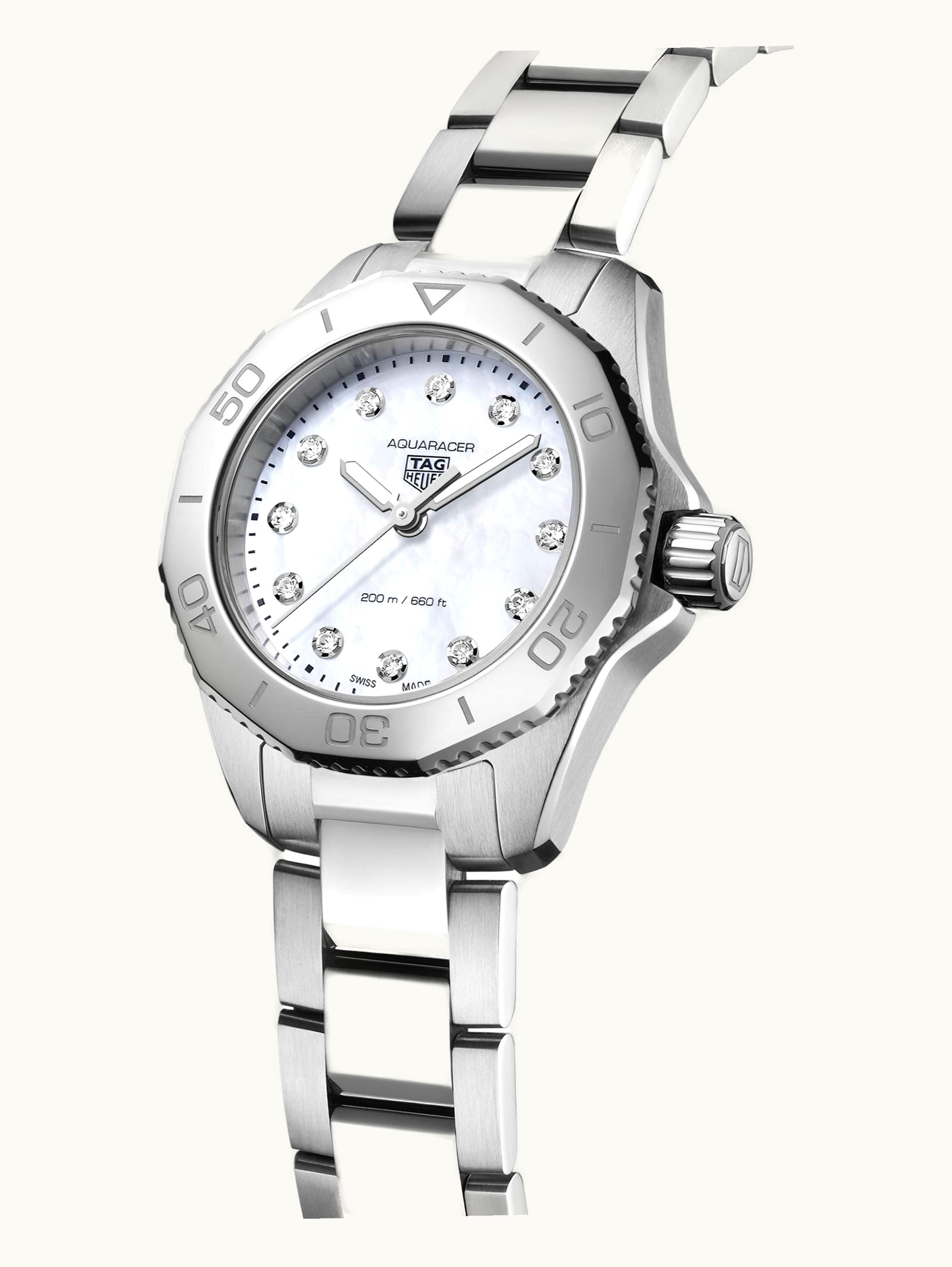 TAG Heuer Aquaracer Professional 200 Quartz 30 Stainless Steel / MOP