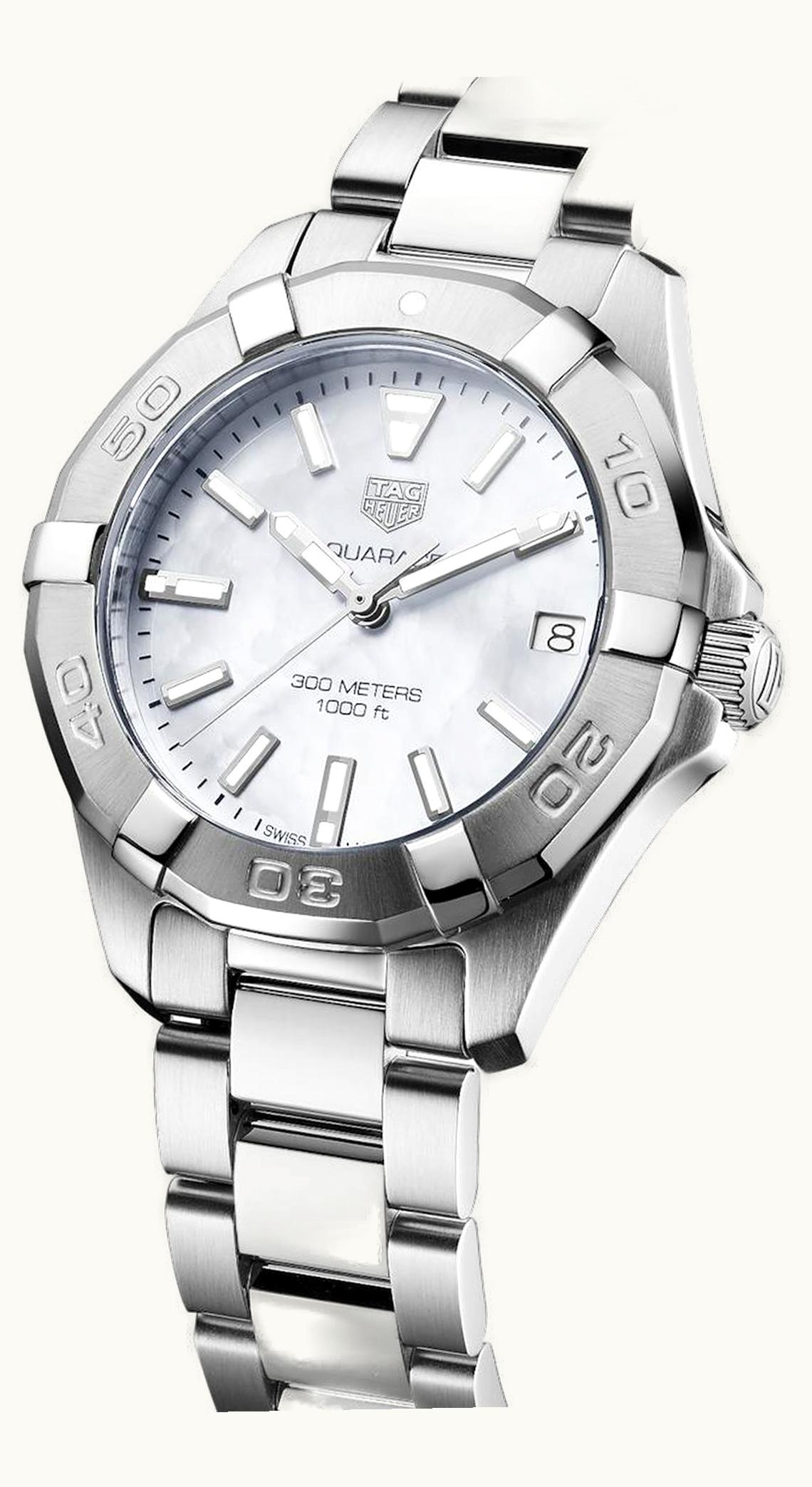 TAG Heuer Aquaracer 300M Quartz 32 Stainless Steel / MOP / Bracelet