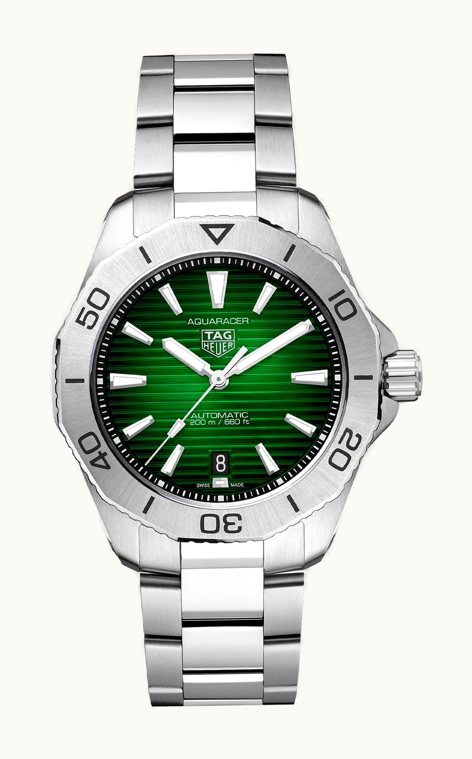 TAG Heuer Aquaracer Professional 200 Automatic 40 Stainless Steel / Green