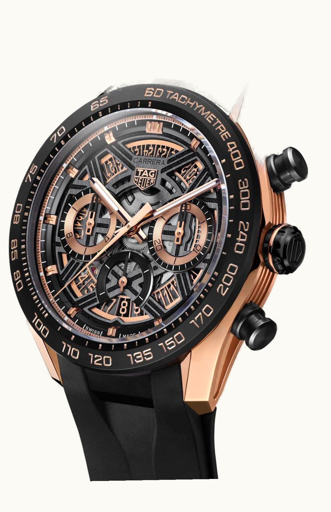 TAG Heuer Carrera Chronograph Extreme Sport Rose Gold - Titanium / Black / Rubber