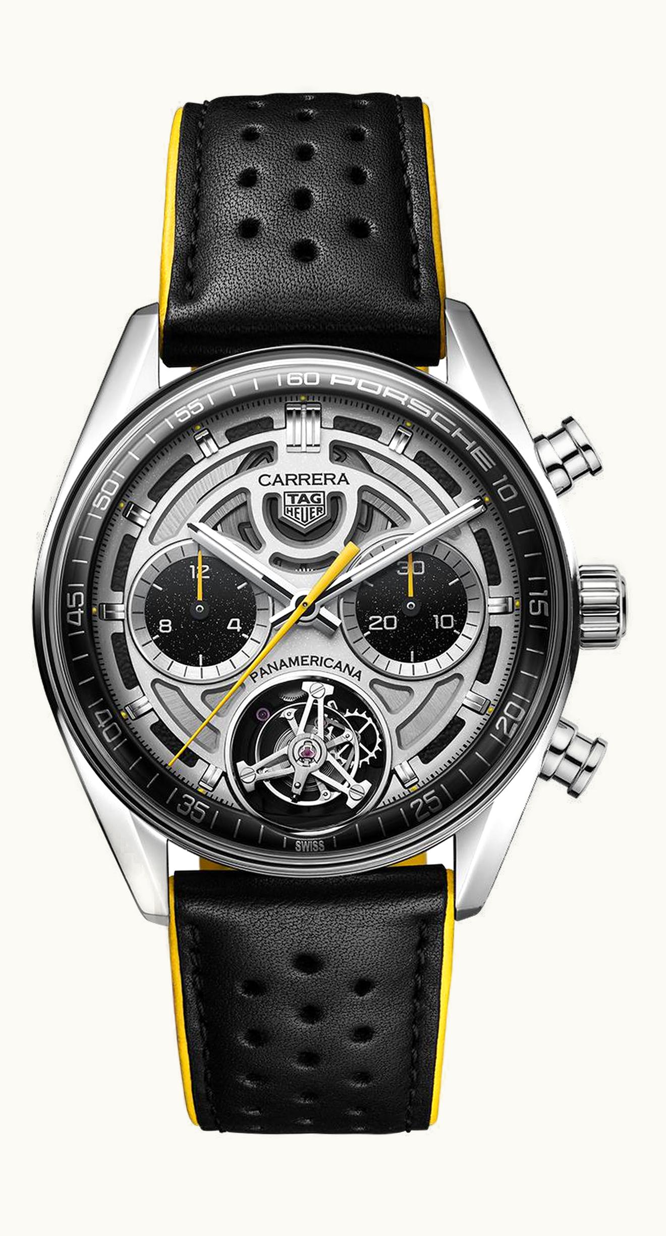 TAG Heuer Carrera Chronograph Tourbillon x Porsche Panamericana