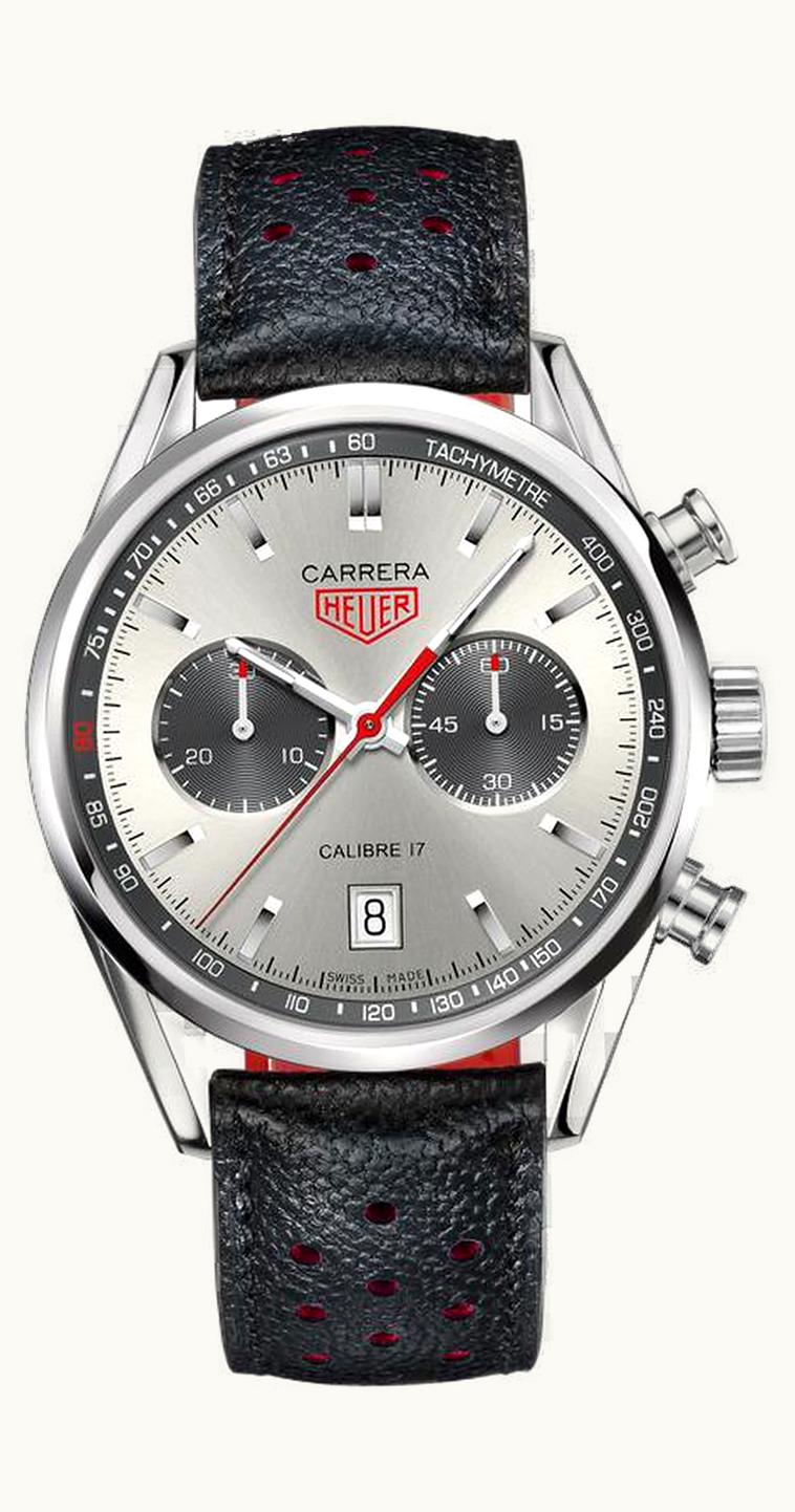 TAG Heuer Carrera Calibre 17 41 Jack Heuer 80th Birthday / Calf