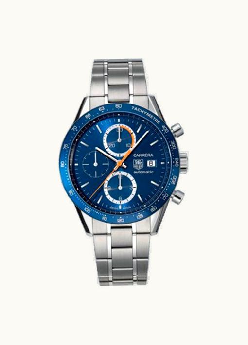 TAG Heuer Carrera Calibre 16 41 Stainless Steel / Blue / Bracelet