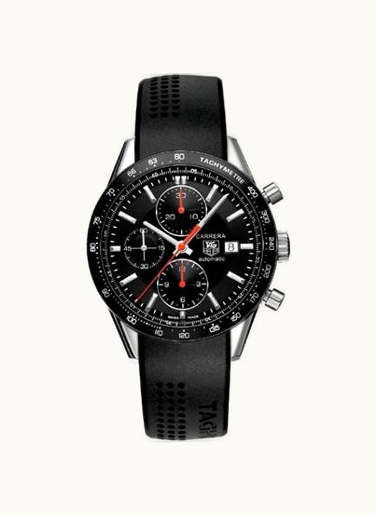TAG Heuer Carrera Calibre 16 41 Stainless Steel / Black / Rubber