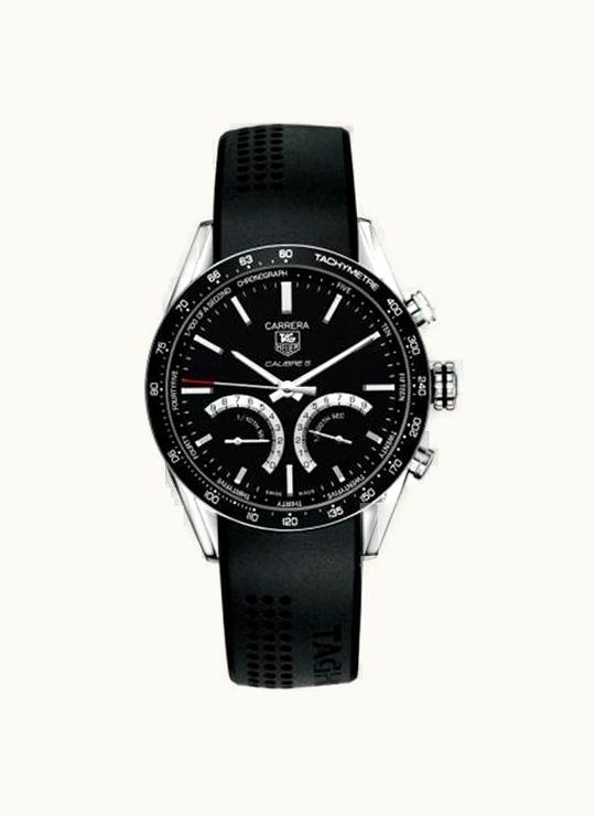 TAG Heuer Carrera Calibre S 43 Stainless Steel / Black / Rubber
