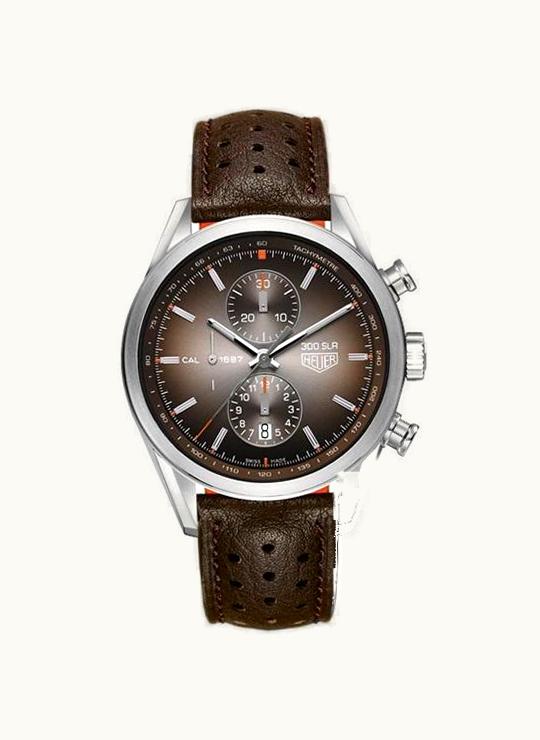 TAG Heuer Carrera Calibre 1887 41 Stainless Steel / Brown / 300 SLR
