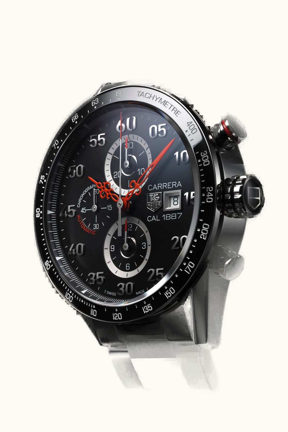 TAG Heuer Carrera Calibre 1887 43 Stainless Steel / Black / Time Machine Nendo