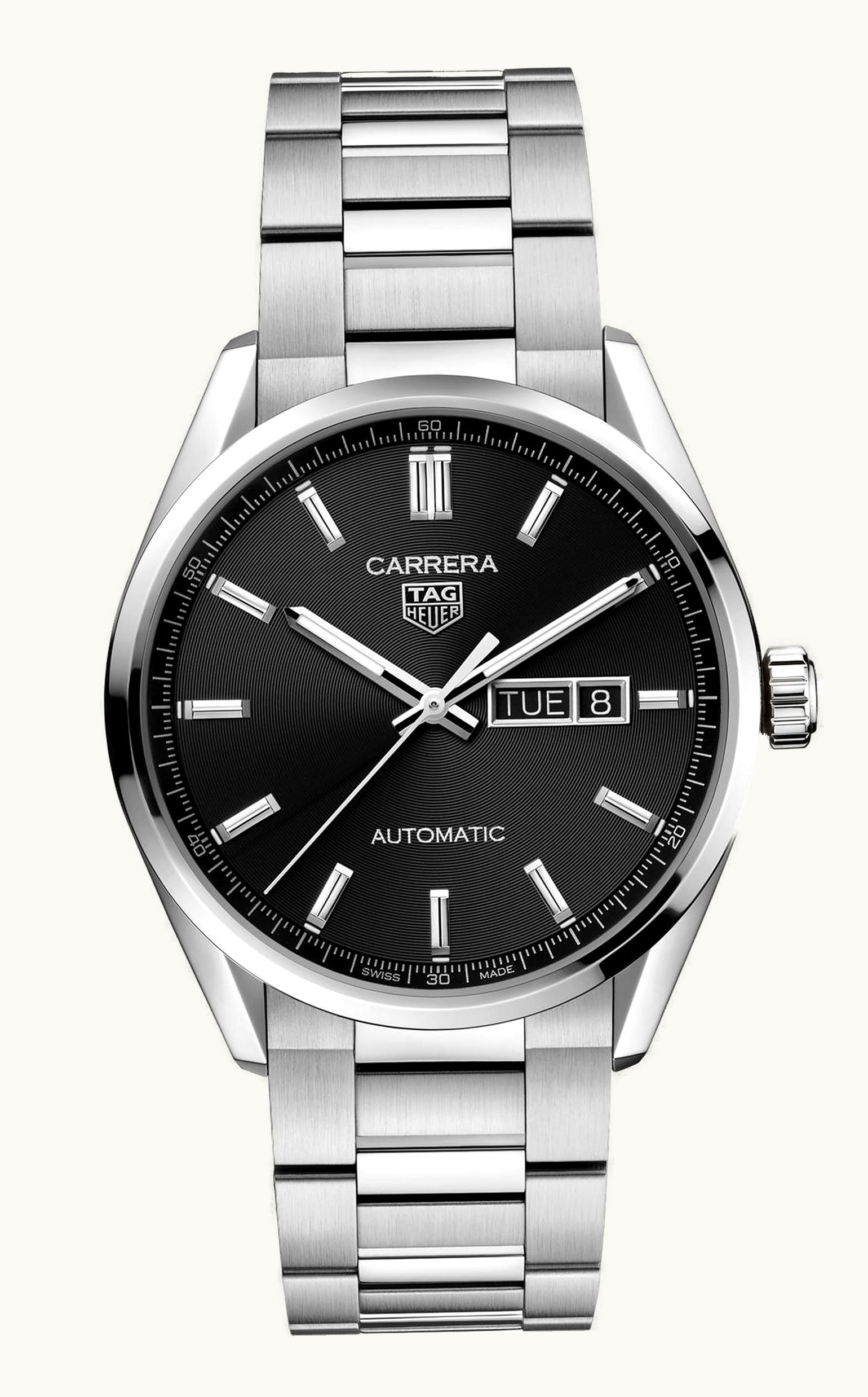 TAG Heuer Carrera Automatic Stainless Steel / Black / Bracelet
