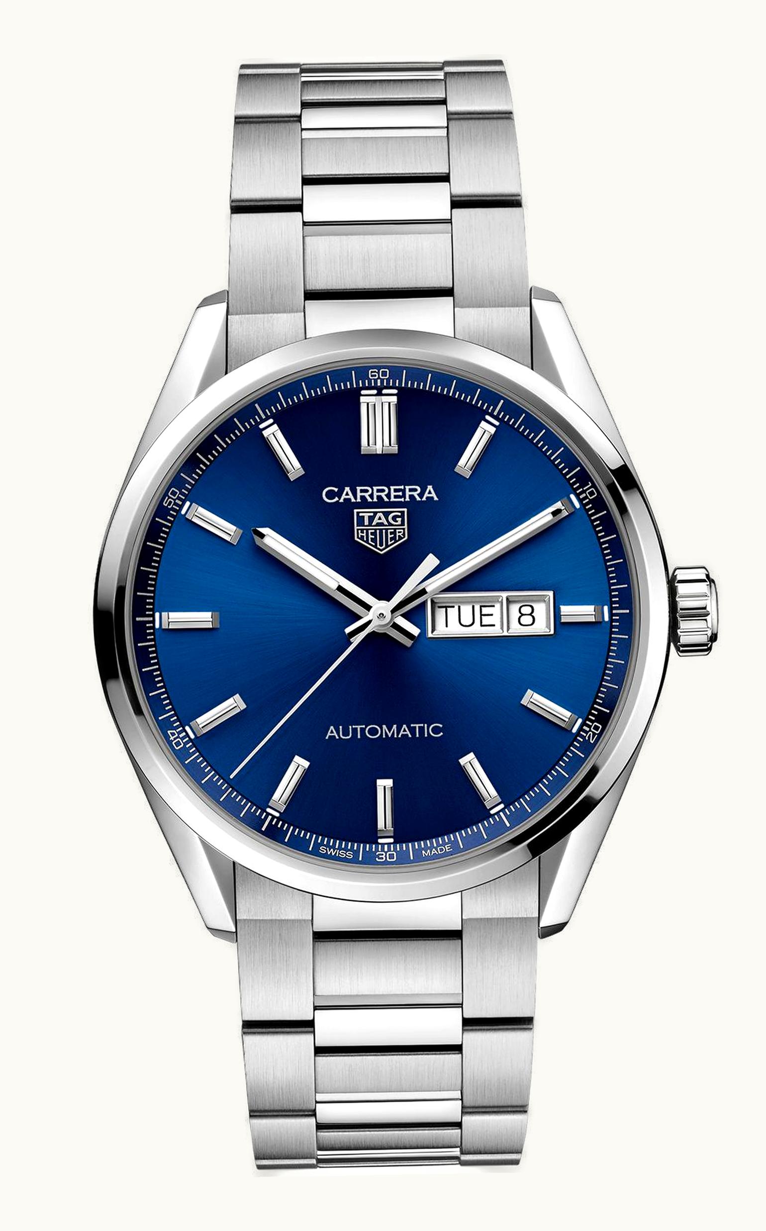 TAG Heuer Carrera Automatic Stainless Steel / Blue / Bracelet