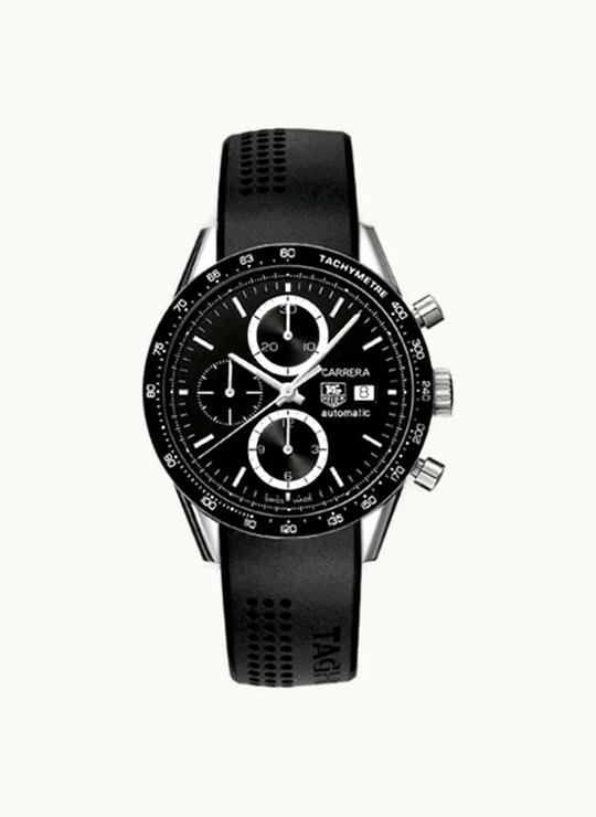 TAG Heuer Carrera Calibre 16 41 Stainless Steel / Black / Rubber