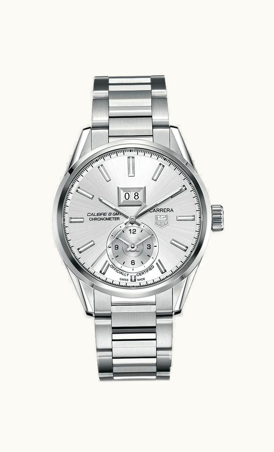 TAG Heuer Carrera Calibre 8 41 Stainless Steel / Silver / Bracelet