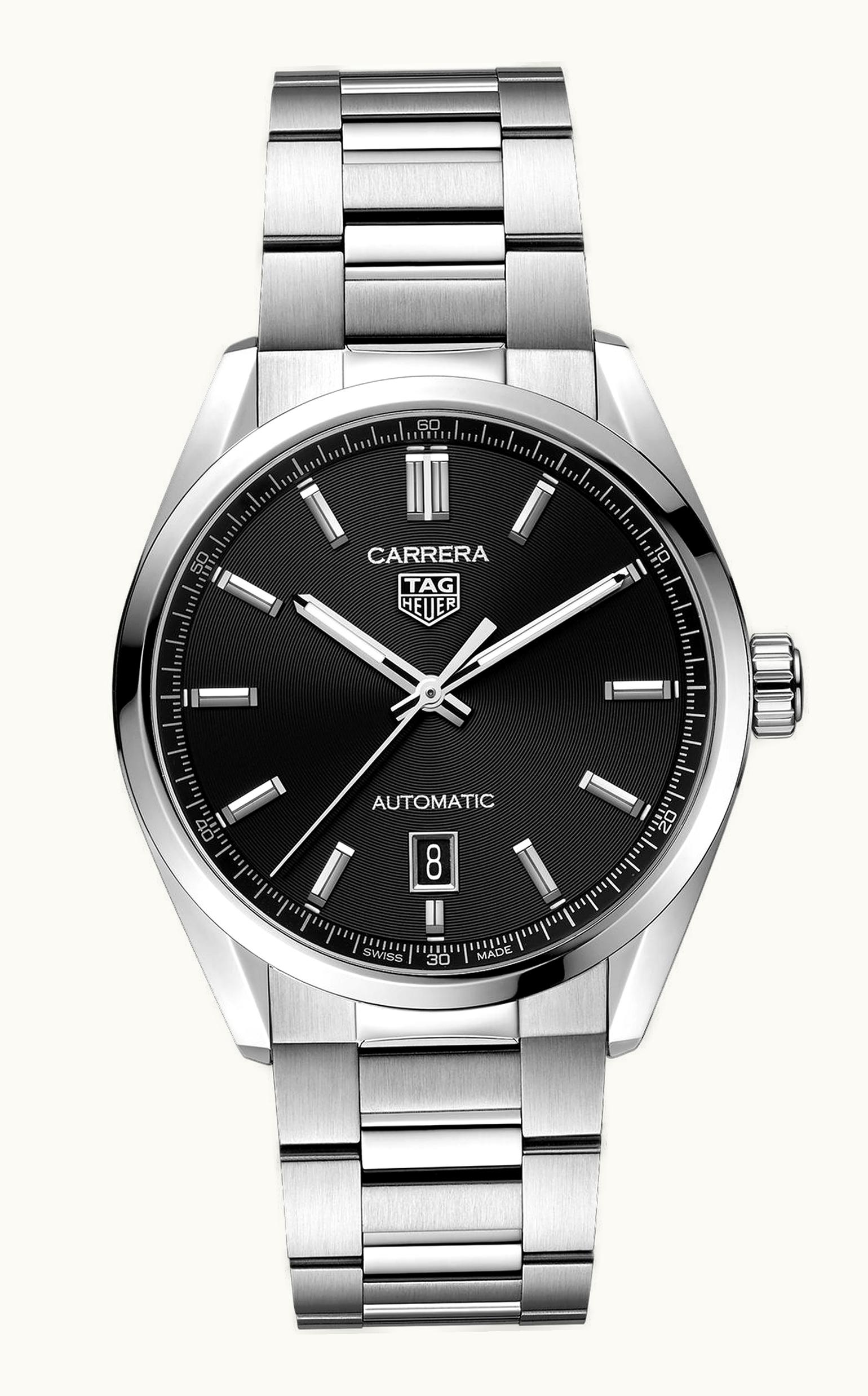 TAG Heuer Carrera Automatic Stainless Steel / Black / Bracelet