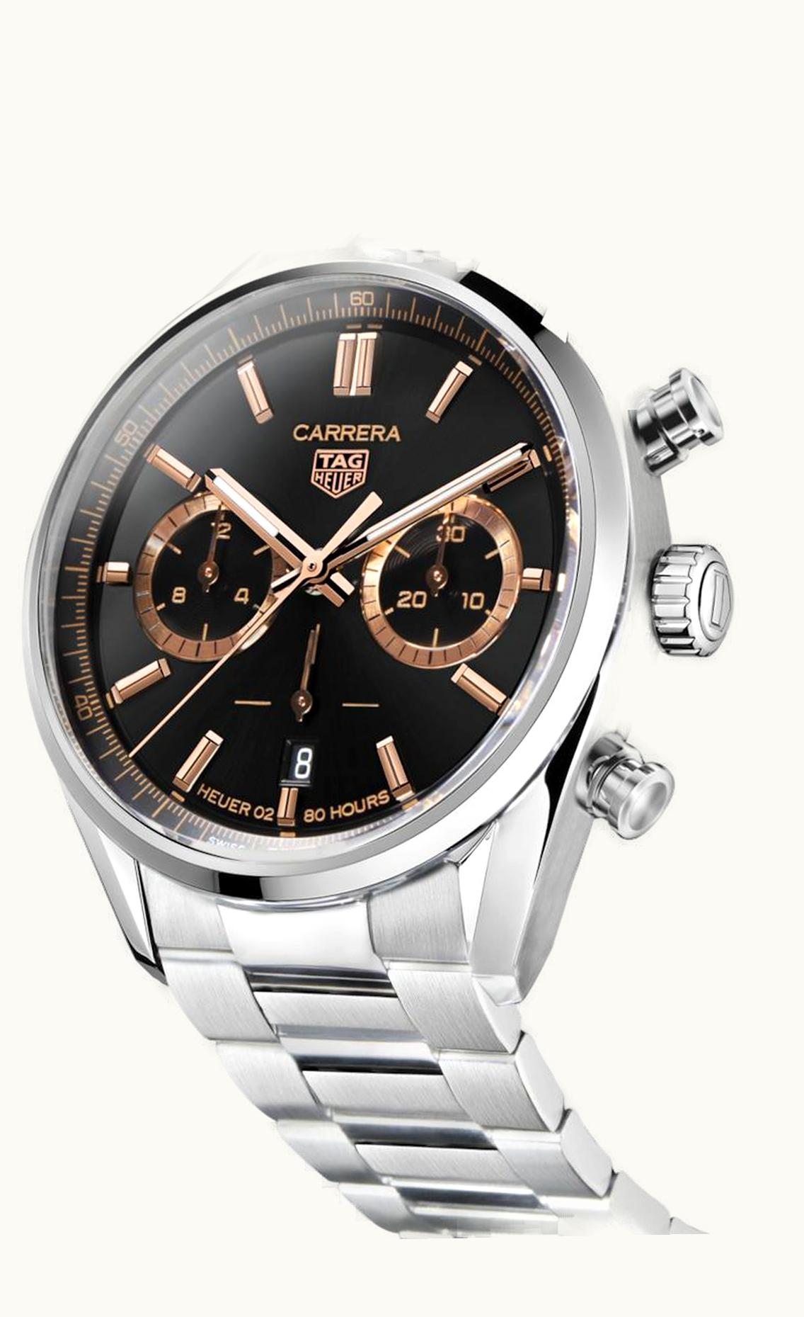 TAG Heuer Carrera Calibre Heuer 02 42 Stainless Steel / Japan