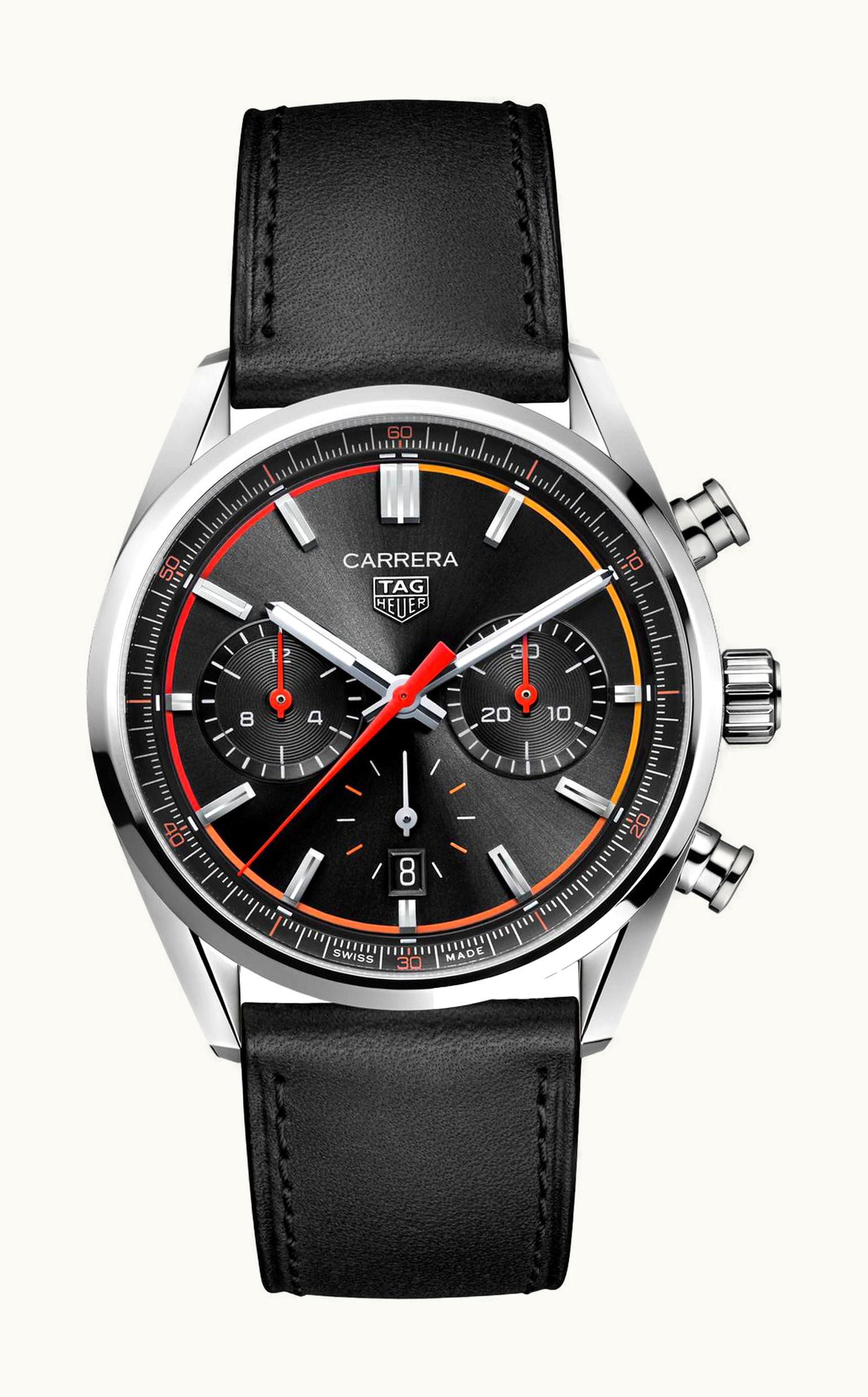 TAG Heuer Carrera Calibre Heuer 02 42 Stainless Steel / Black