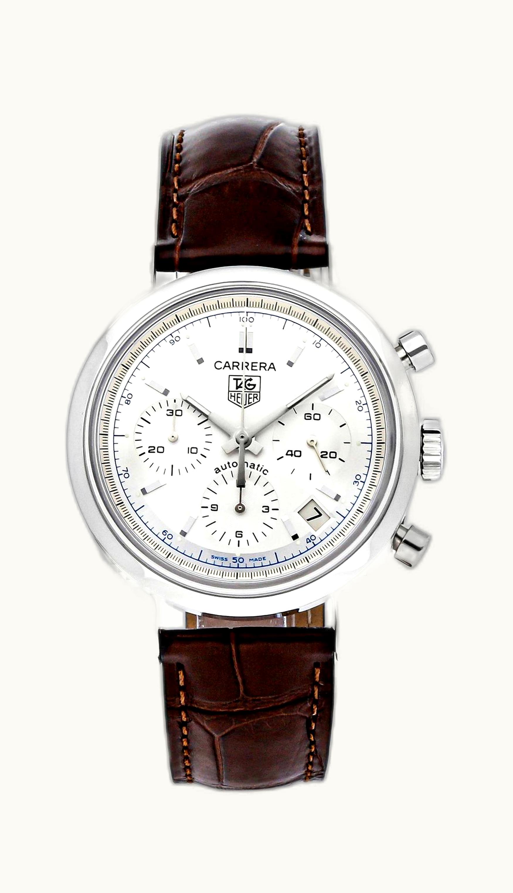 TAG Heuer Carrera Automatic Chronograph Stainless Steel / Silver