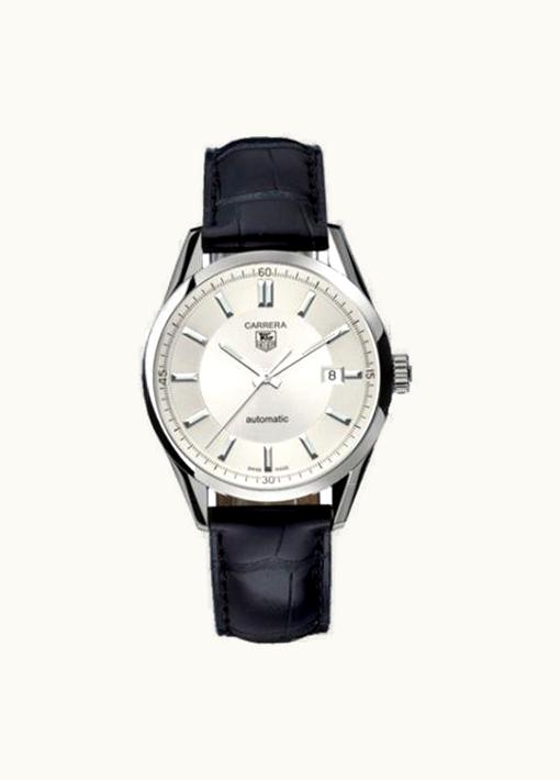 TAG Heuer Carrera Calibre 5 39 Stainless Steel / Silver / Alligator