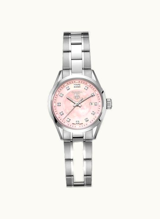 TAG Heuer Carrera Quartz 27 Stainless Steel / MOP - Diamond / Bracelet