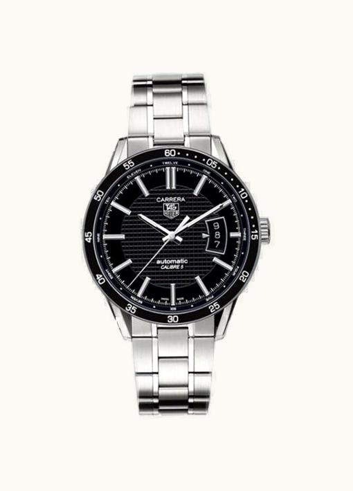 TAG Heuer Carrera Calibre 5 39 Stainless Steel / Black / Bracelet