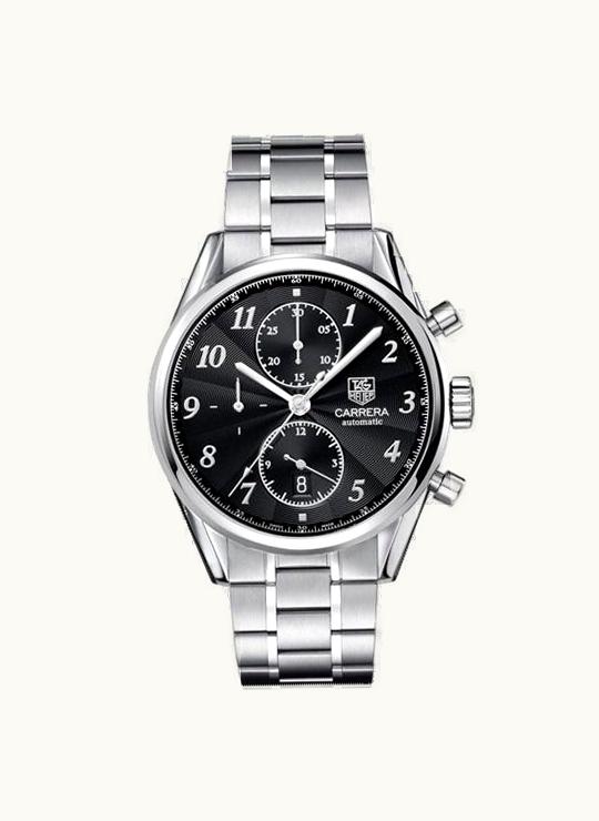 TAG Heuer Carrera Calibre 16 41 Heritage Stainless Steel / Black / Bracelet