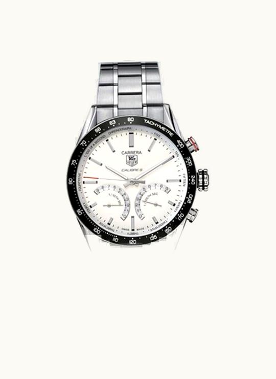 TAG Heuer Carrera Calibre S 43 Stainless Steel / Silver / Bracelet