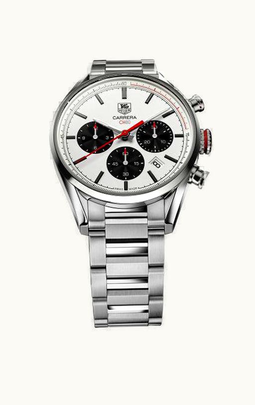 TAG Heuer Carrera CH80 Stainless Steel / Silver / Bracelet