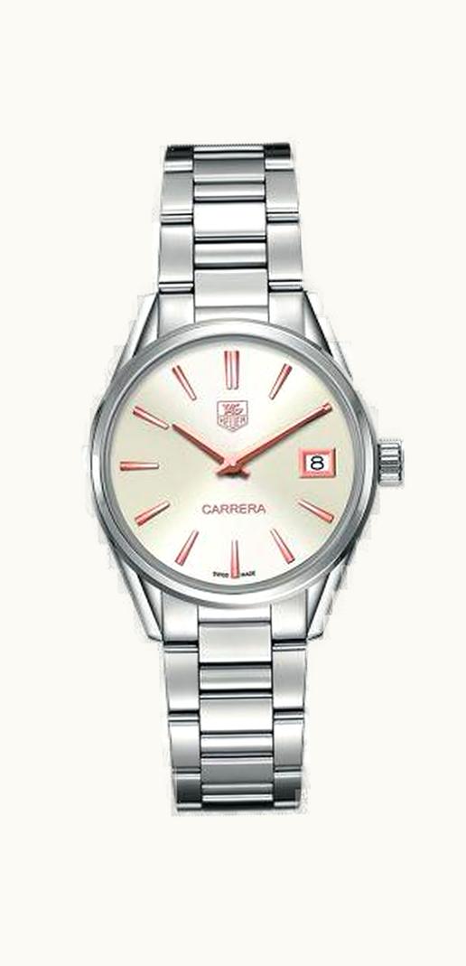 TAG Heuer Carrera Lady Quartz 32 Stainless Steel / Silver / Bracelet