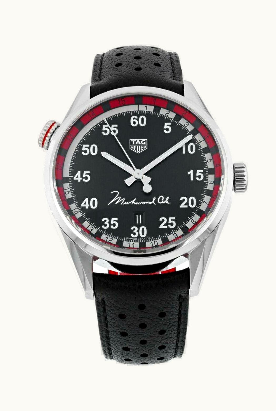 TAG Heuer Carrera Calibre 5 Ring Master 43 Stainless Steel / Tribute to Muhammad Ali