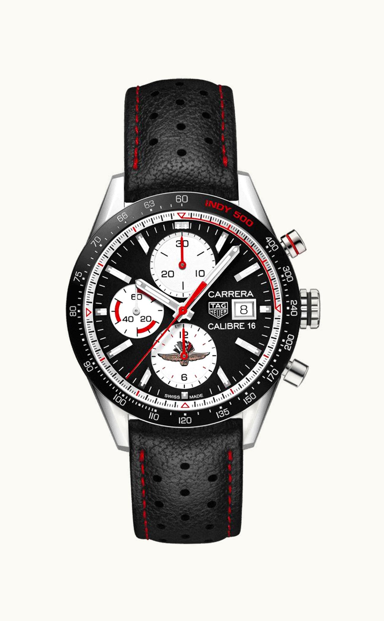 TAG Heuer Carrera Connected Modular 45 Black Titanium / Rose Gold / Ceramic / Black Calf
