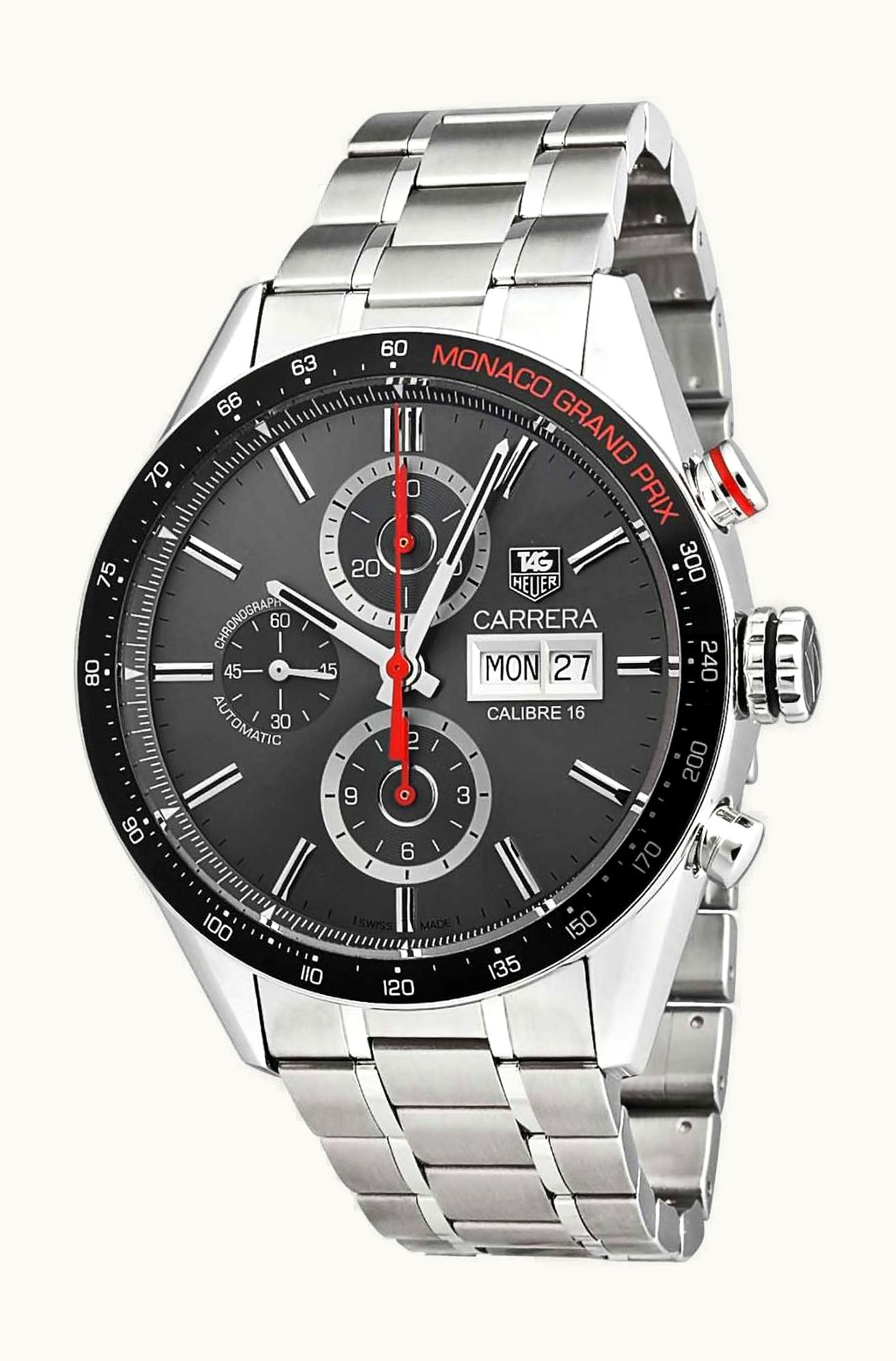 TAG Heuer Carrera Quartz 41 Stainless Steel / Black / Bracelet