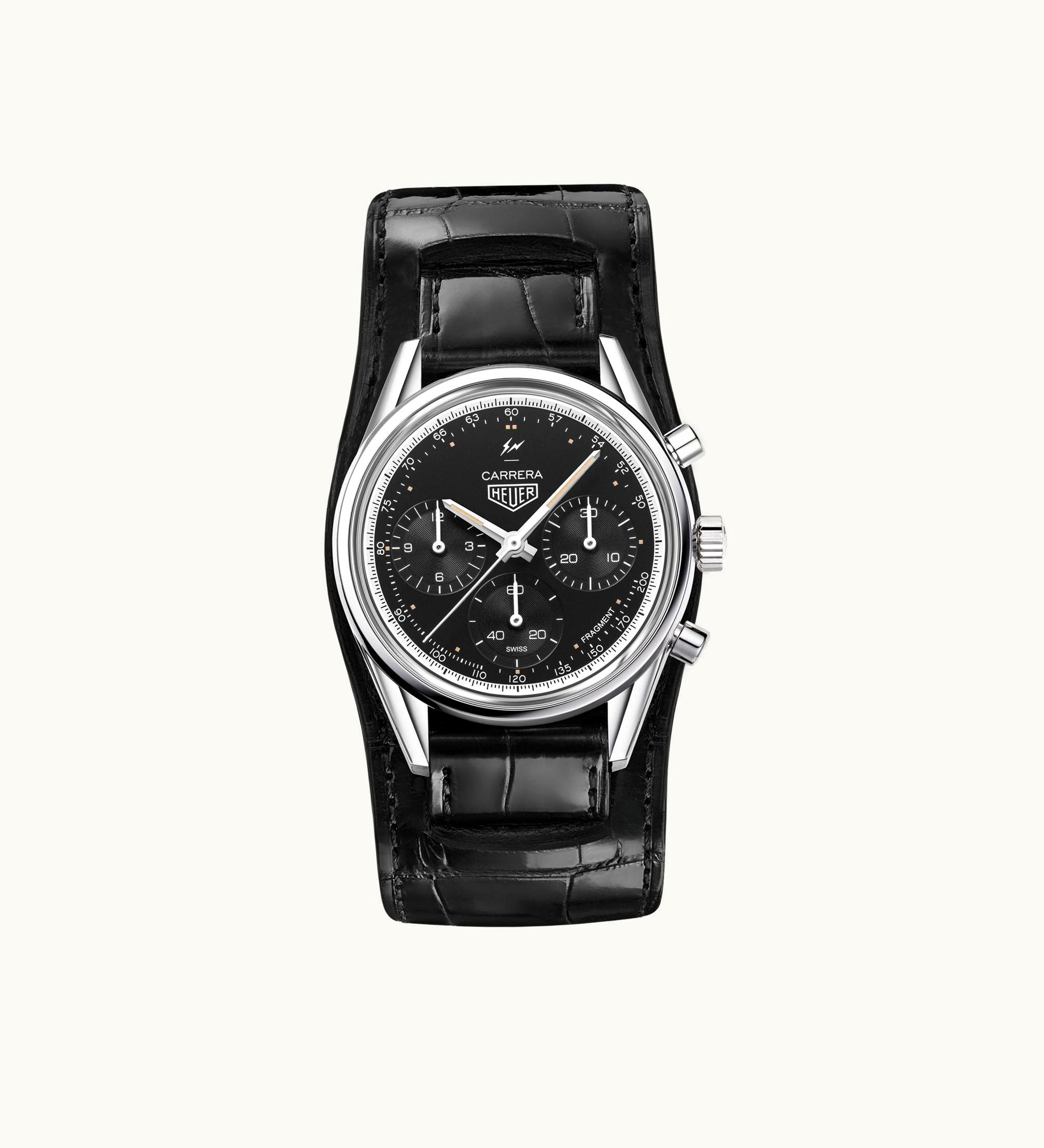 TAG Heuer Carrera Calibre Heuer 02 39 Stainless Steel / Black / Fragment