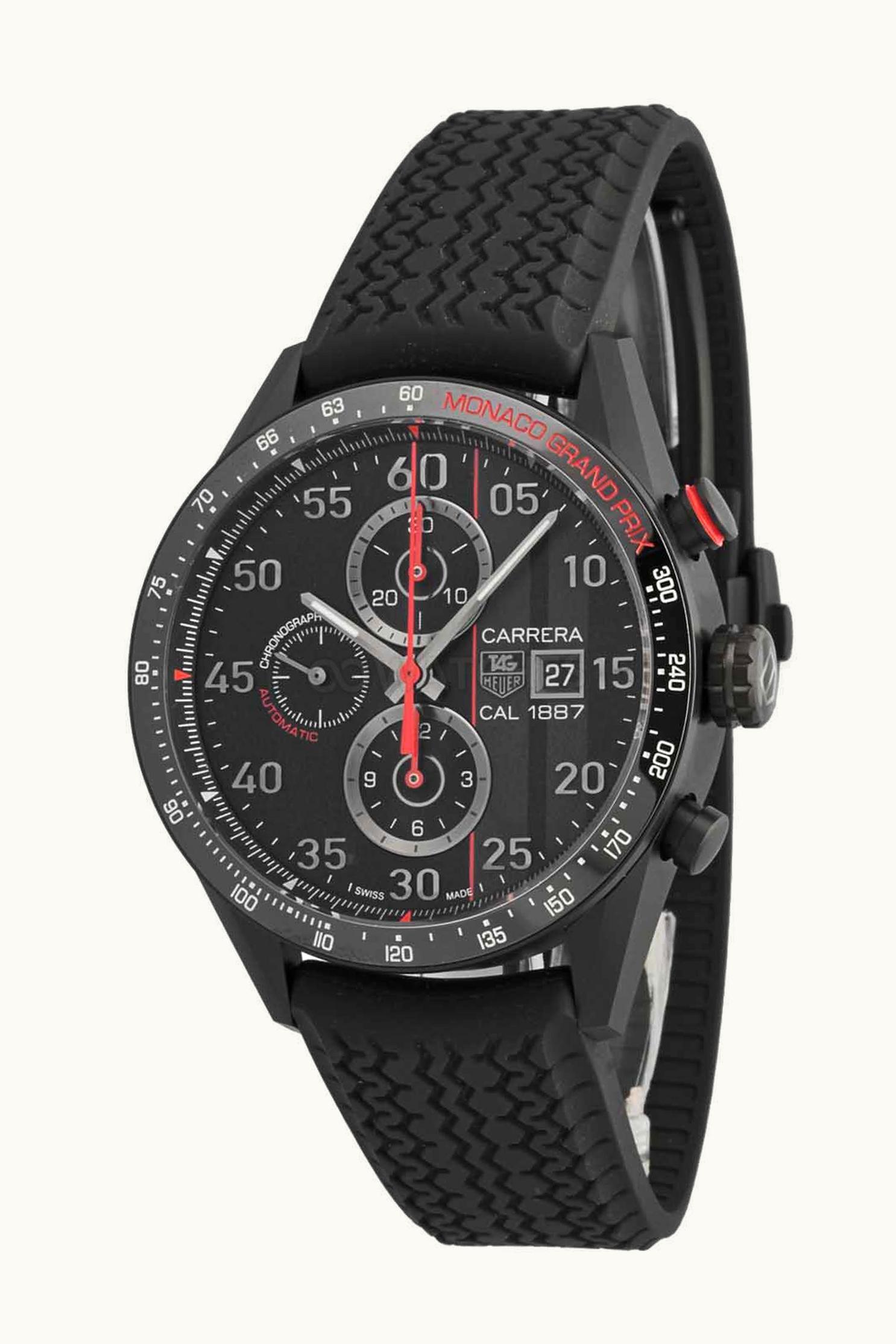 TAG Heuer Carrera Calibre 1887 43 Titanium / Black / Monaco Grand Prix