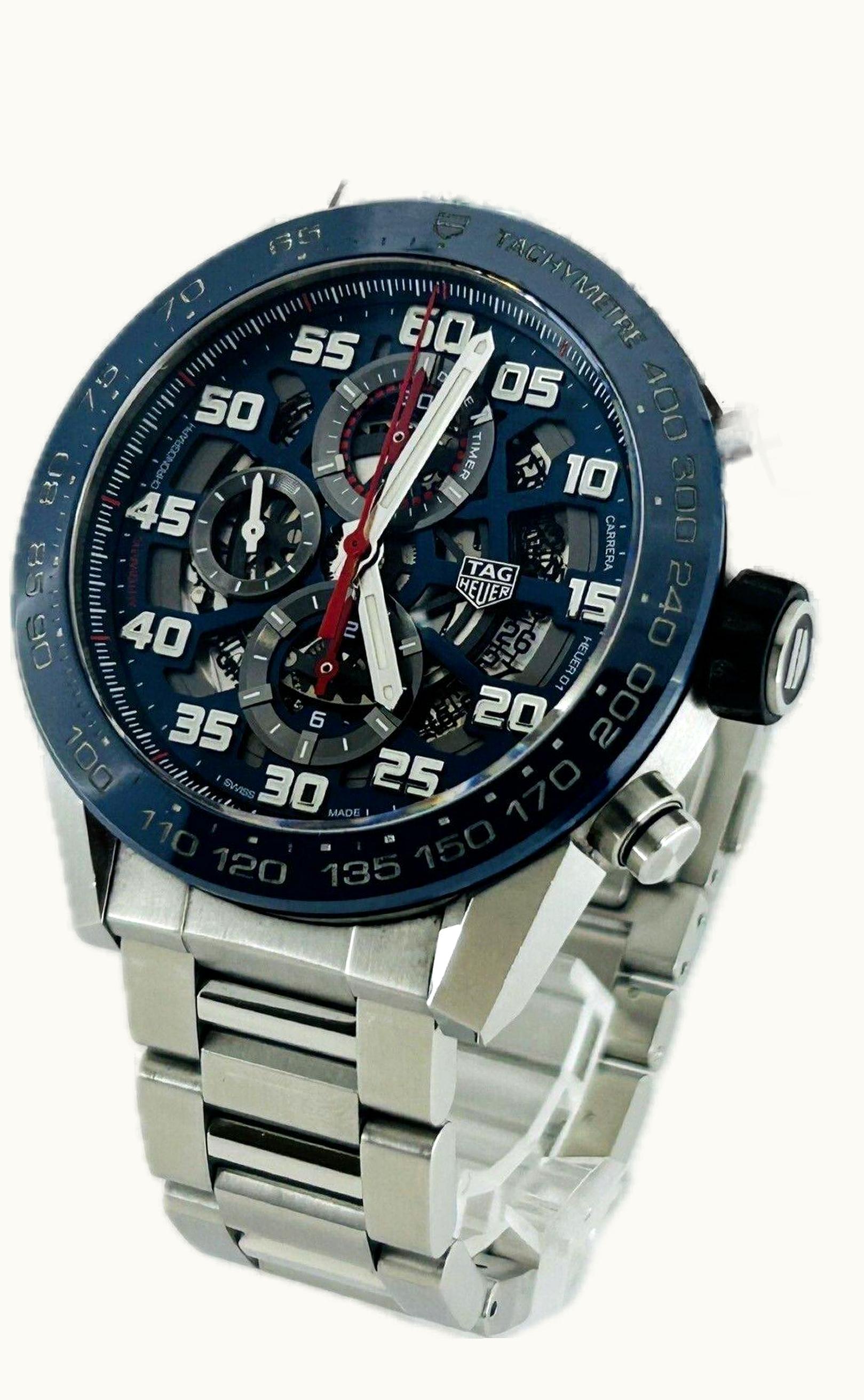 TAG Heuer Carrera Calibre Heuer 01 45 Stainless Steel / Skeleton / Red Bull Racing Special Edition