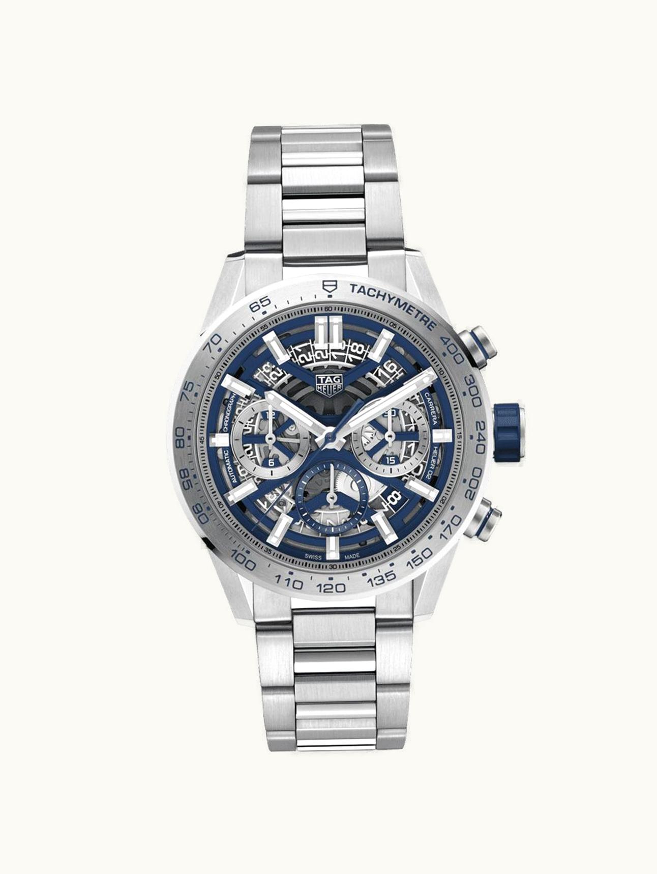 TAG Heuer Carrera Calibre Heuer 02 43 Stainless Steel / Skeleton / Japan