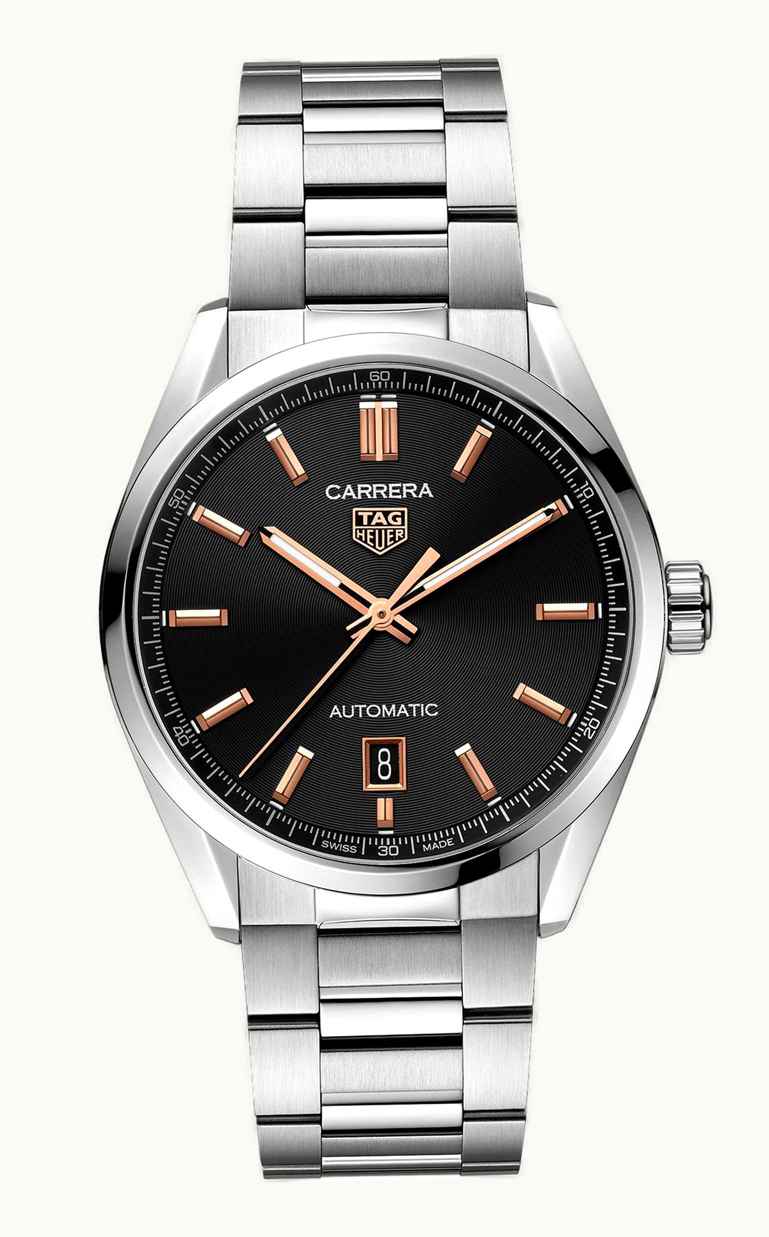 TAG Heuer Carrera Automatic Stainless Steel / Black / Bracelet